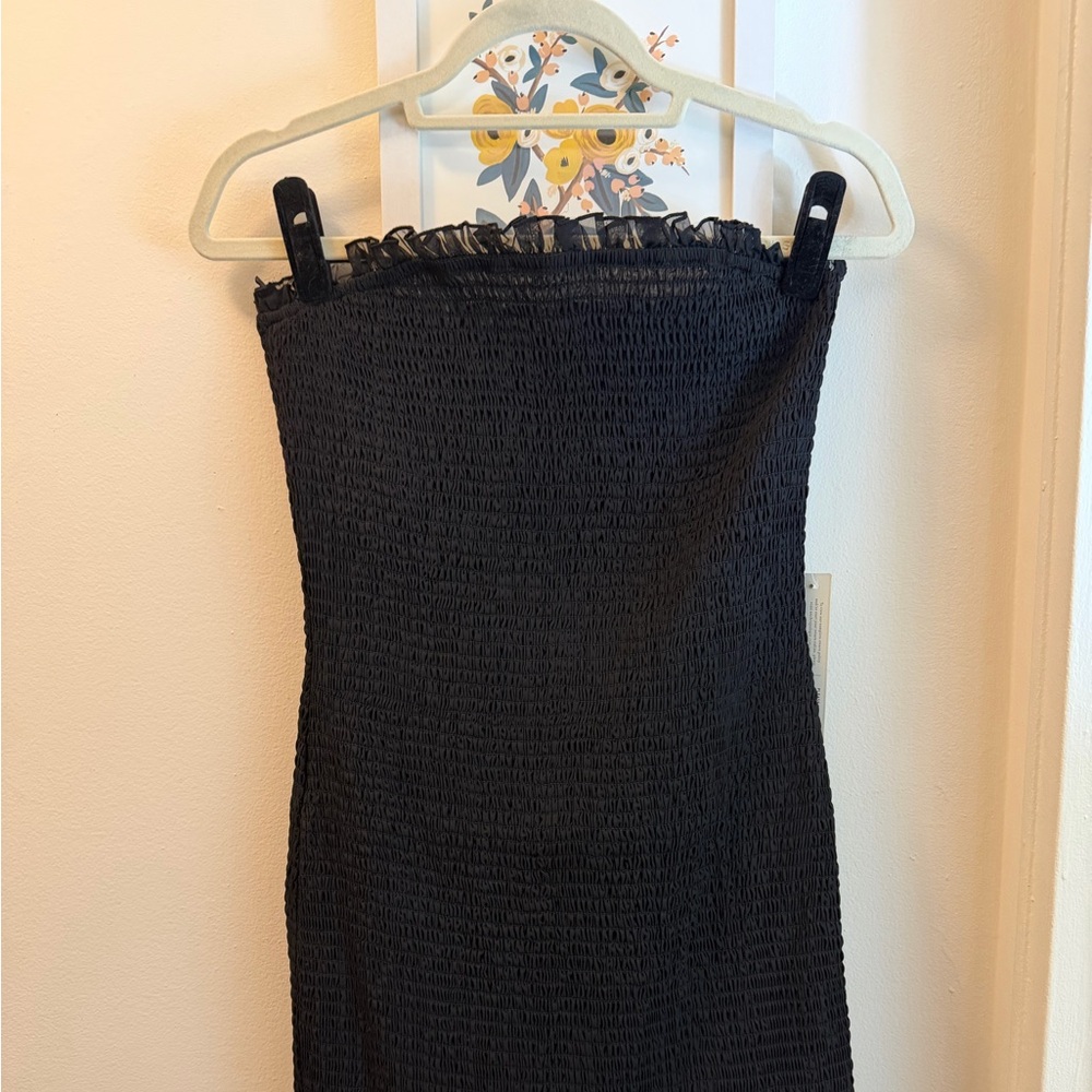 Bardot Black Sheer Trim Maxi Dress - Picture 6 of 11